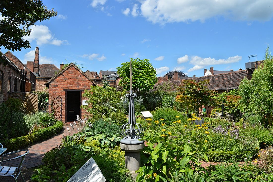 The Shambles courtyard at Bewdley Museum