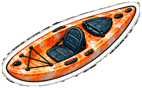 Sit-on-top kayak