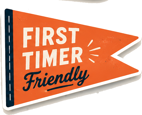 First timer friendly