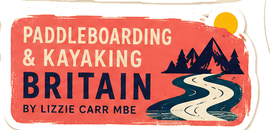 Featured in Paddleboarding and Kayaking Britain by Lizzie Carr MBE