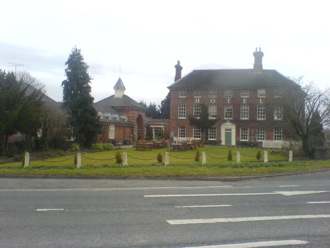 The Mytton and Mermaid hotel at Atcham