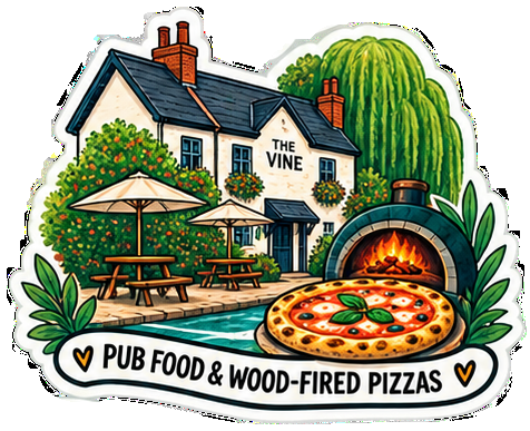 The Vine: pub food and wood-fired pizzas