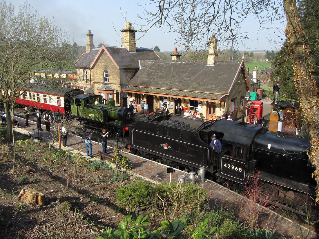 Arley station on the Severn Valley Railway