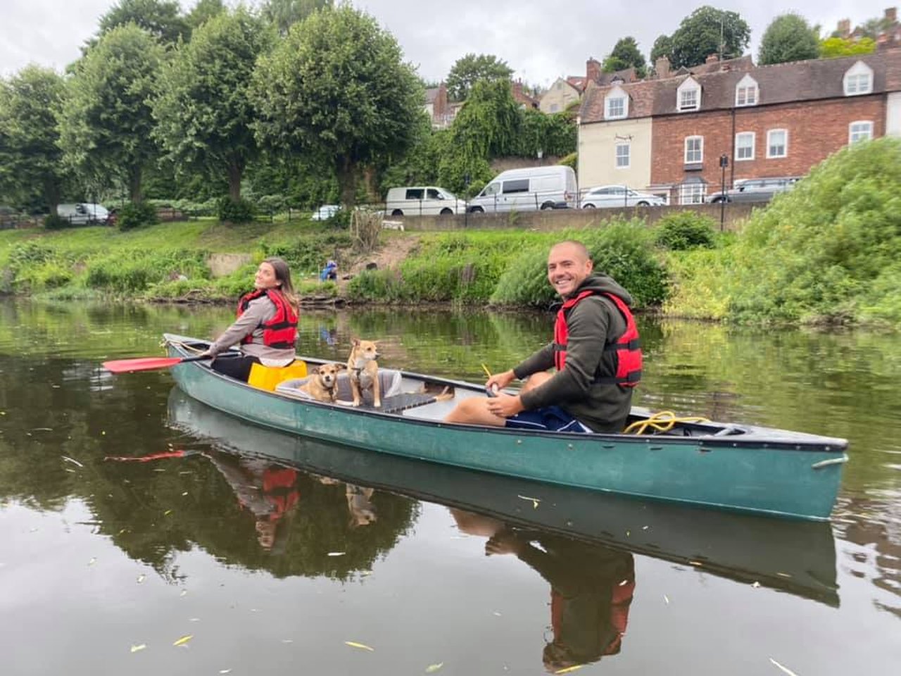 Canoe on the water