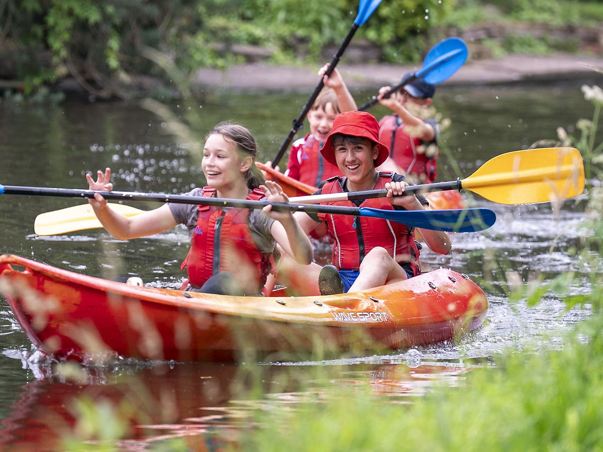 Kayak on the water